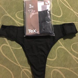 Tex Cotton Thong (3 in the package)